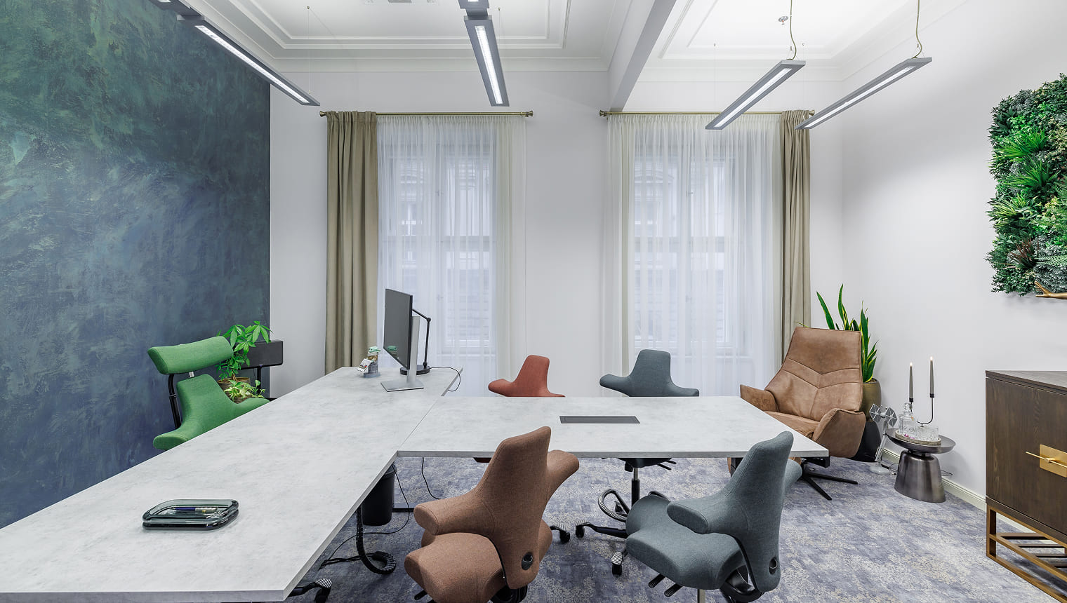 Violet Moon interior design